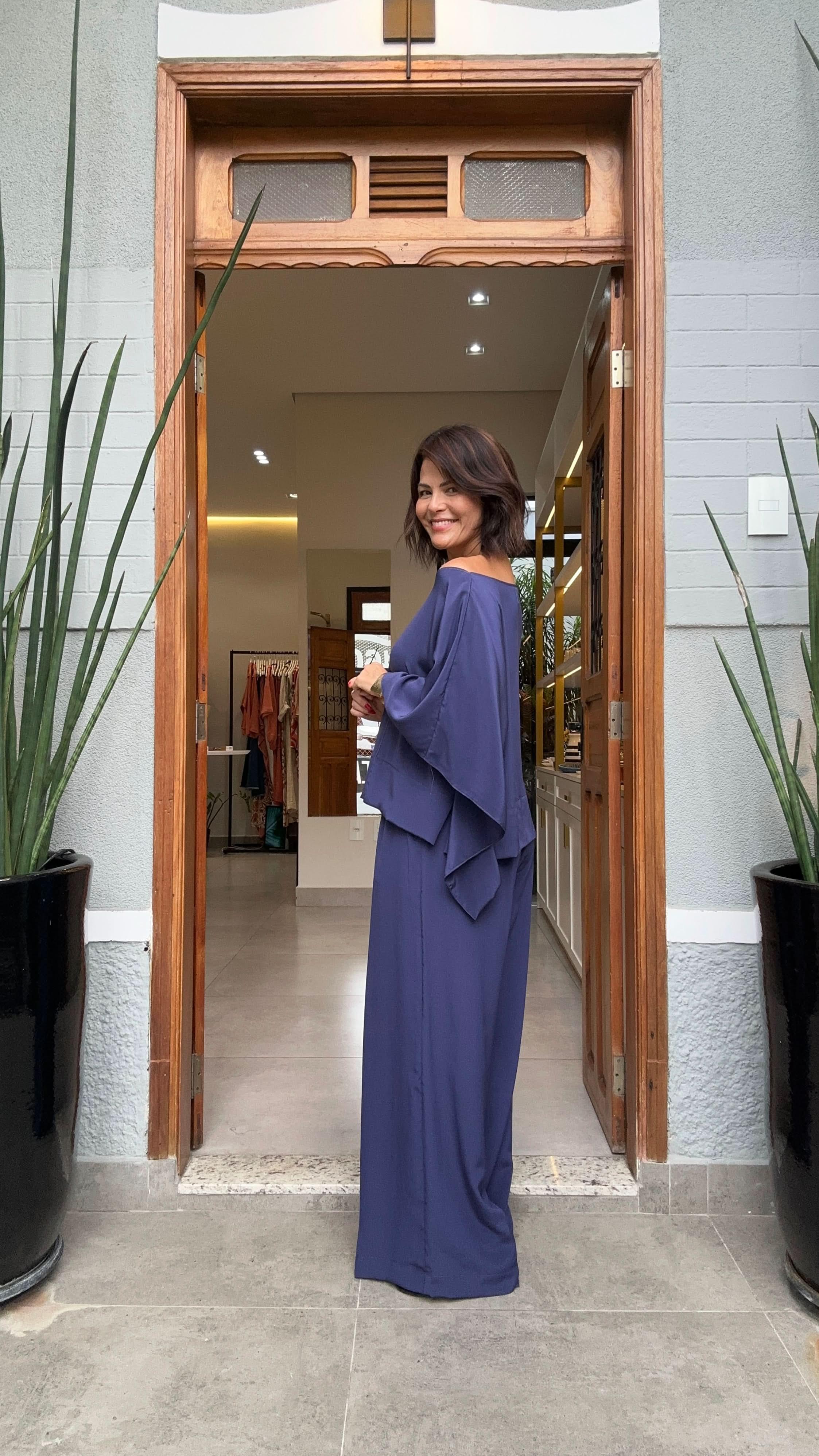 Kimono-Ensemble Seide – Look 3