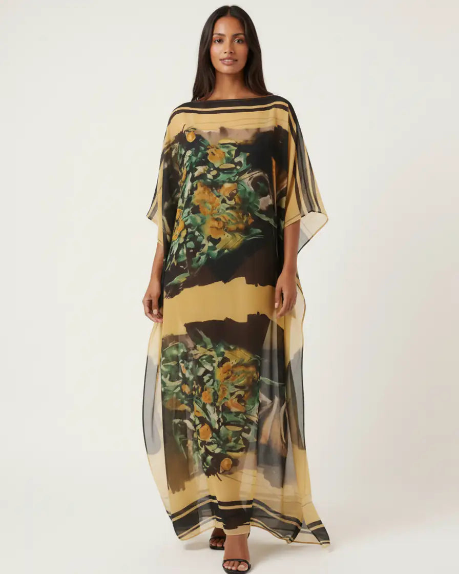 Kaftan-Kleid Atelier – Look 7