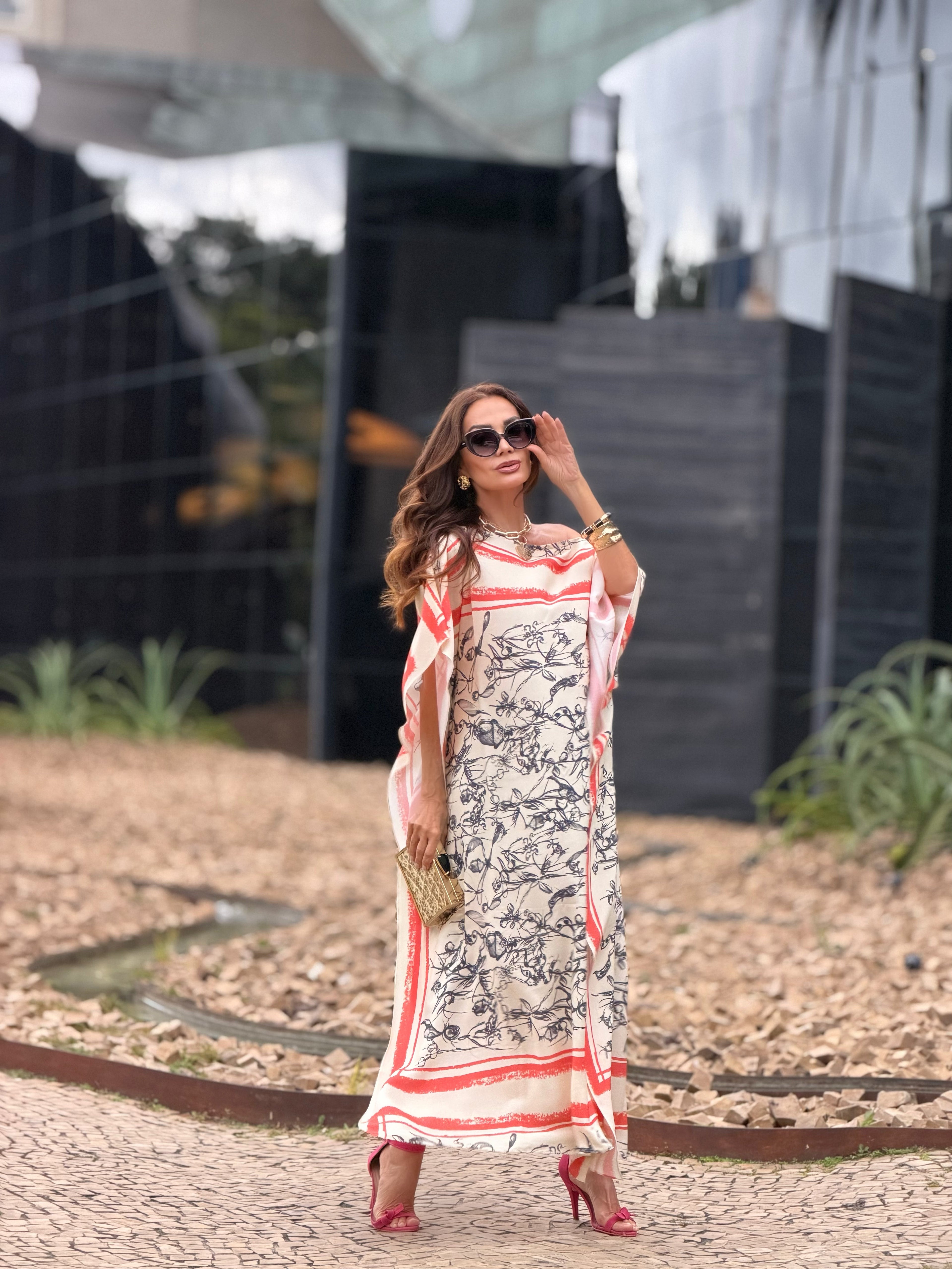 Kaftan-Kleid Tahiti – Look 2