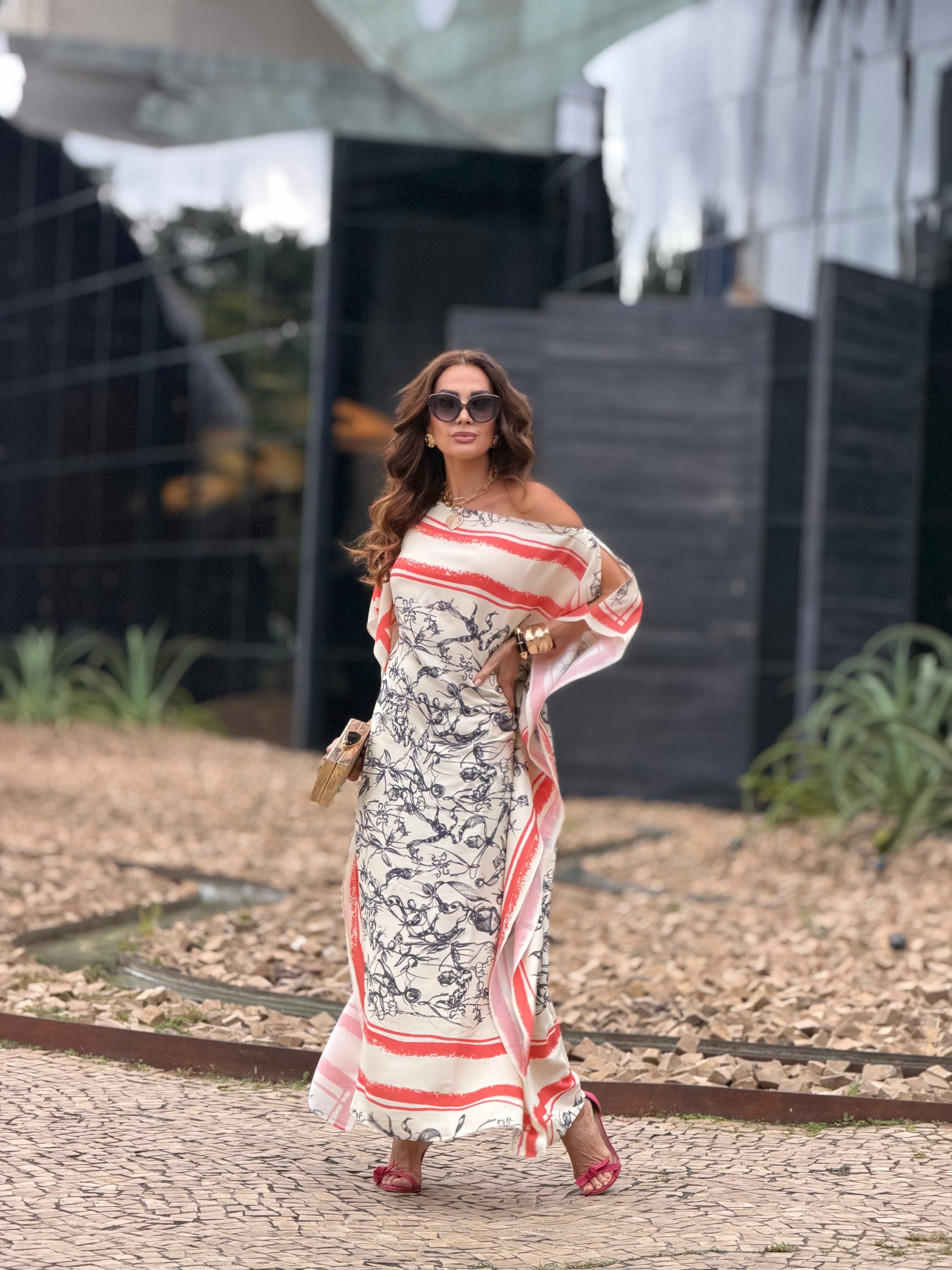 Kaftan-Kleid Tahiti – Look 3