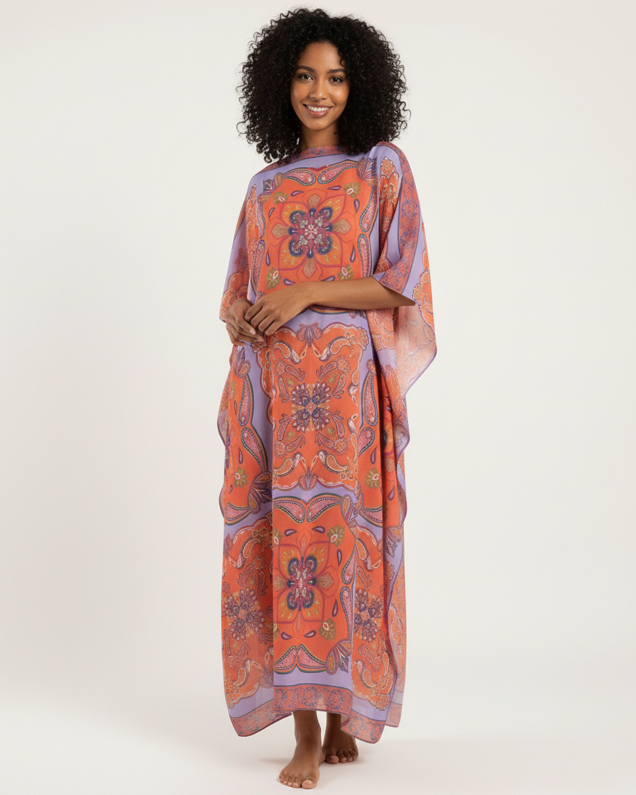 Kaftan-Kleid Jaipur – Look 7
