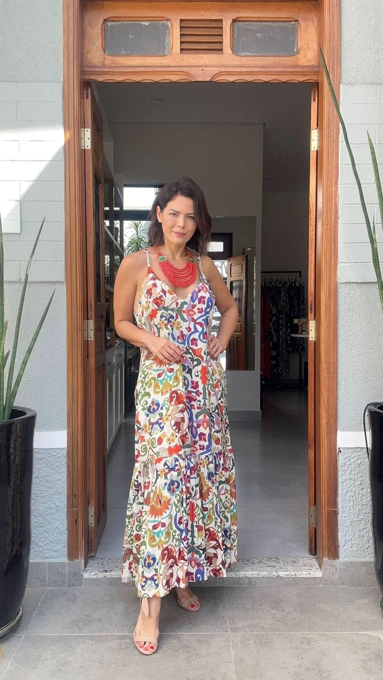 Kleid Tapisserie – Vorderansicht