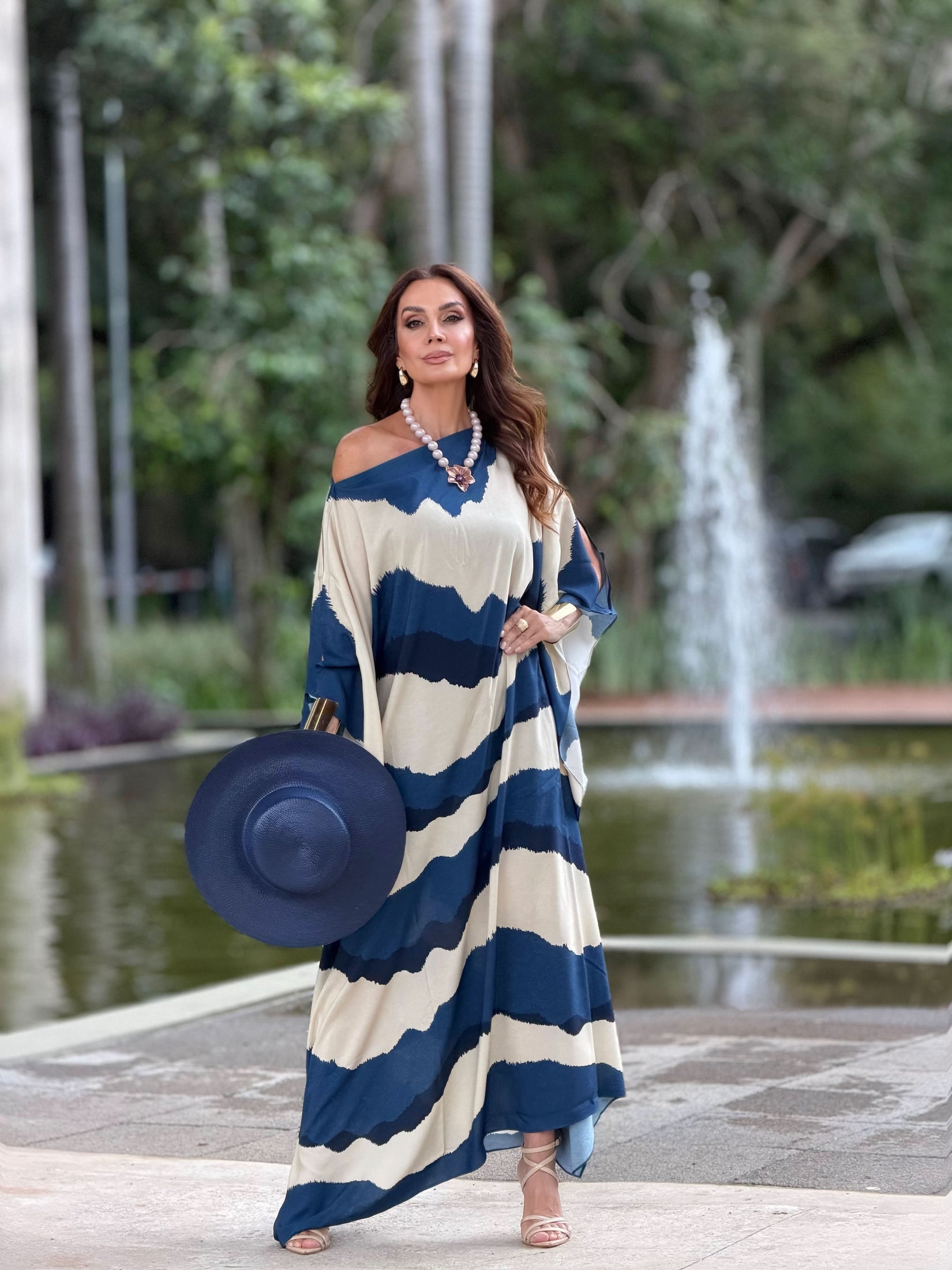 Kaftan-Kleid Santorini – Look 4