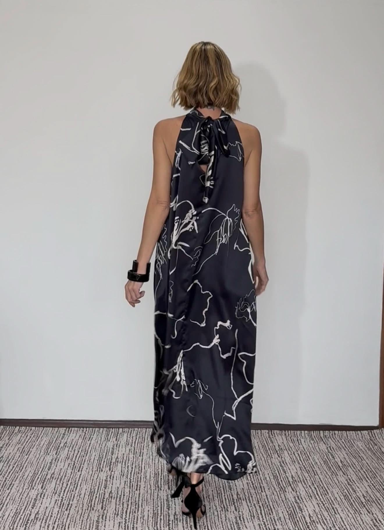 Schleifenkleid Sakura – Rückendetail