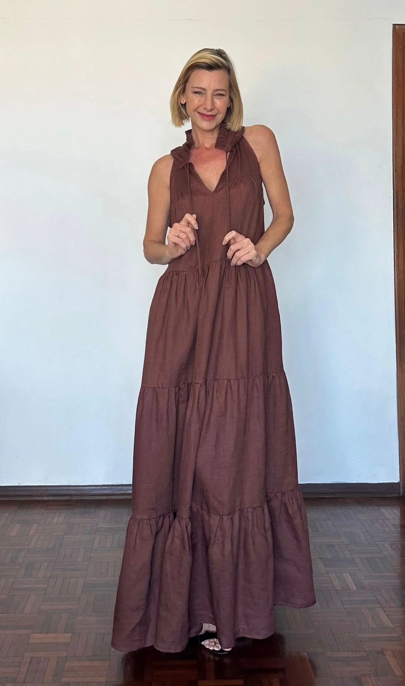 Kleid Santa Fé Leinen – Innenaufnahme