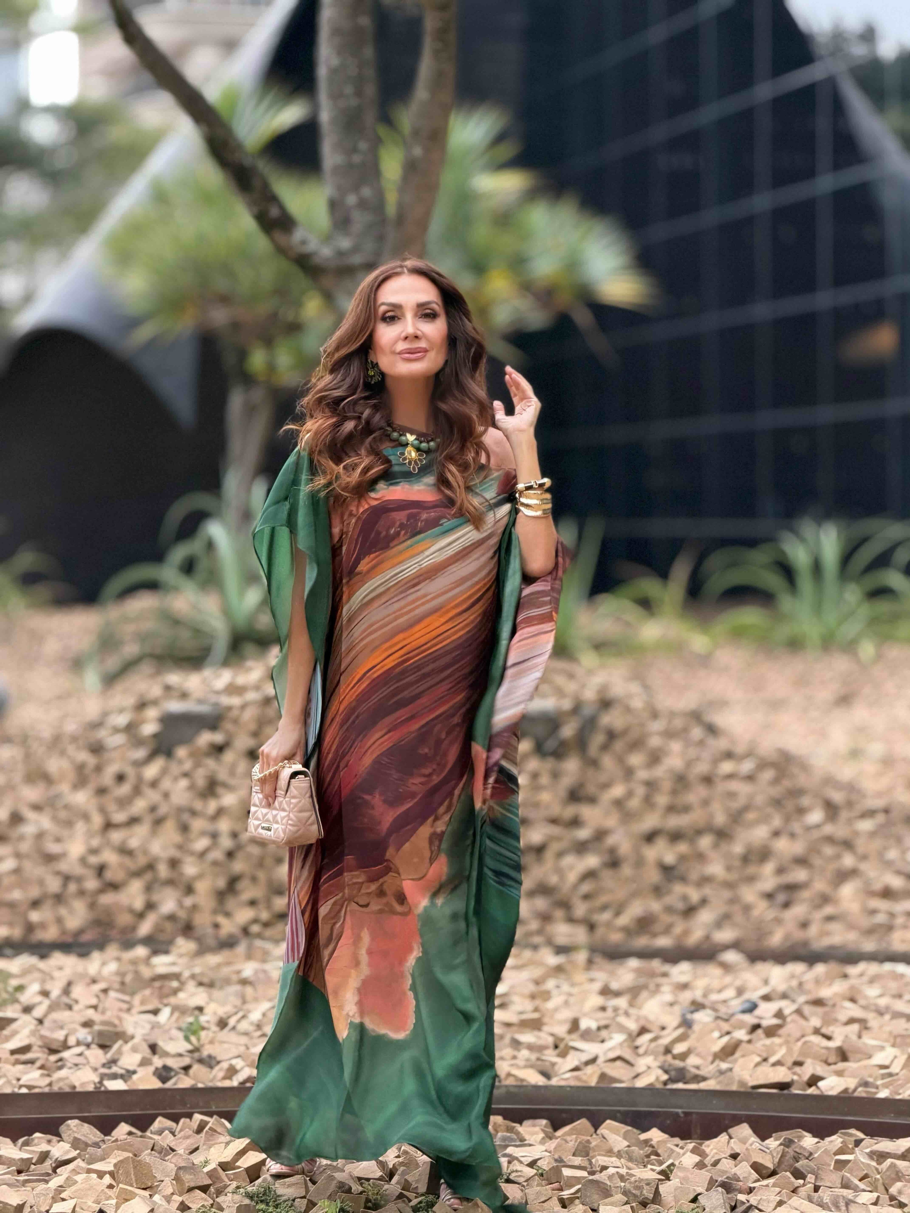 Kaftan-Kleid Canyon – Look 3