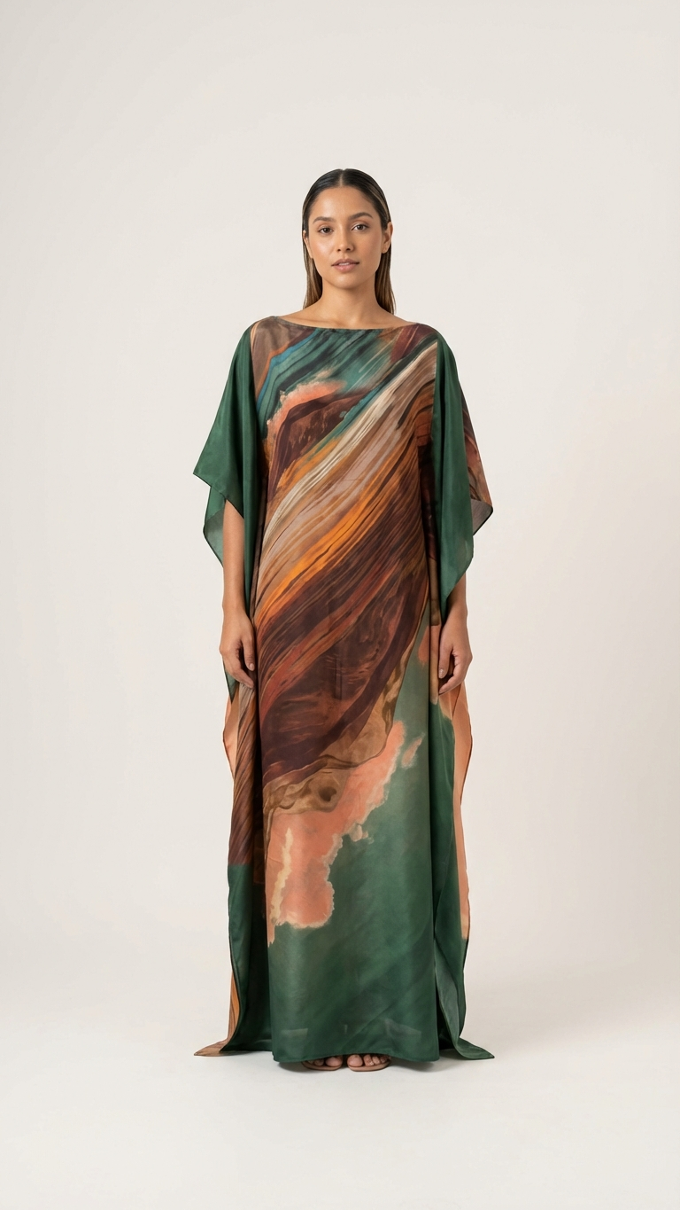 Kaftan-Kleid Canyon – Look 2