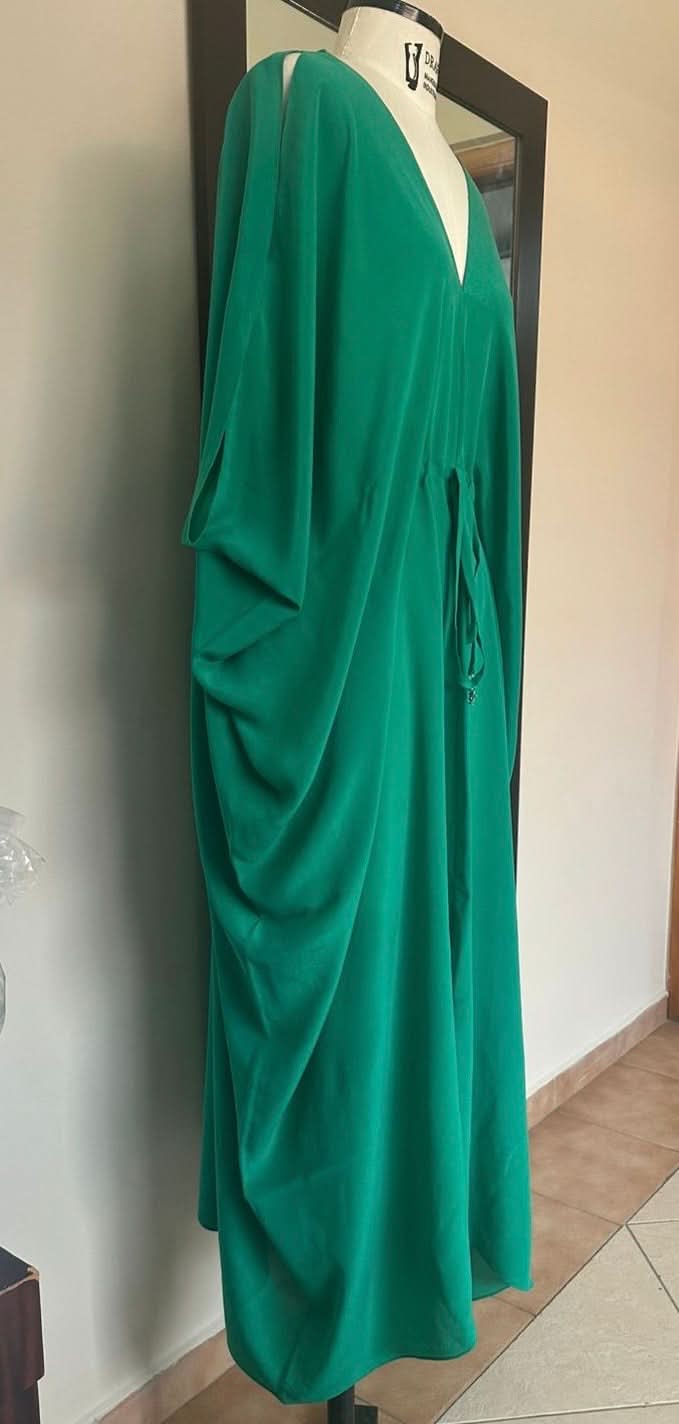 Kaftan Sardinien Seide – Frontansicht