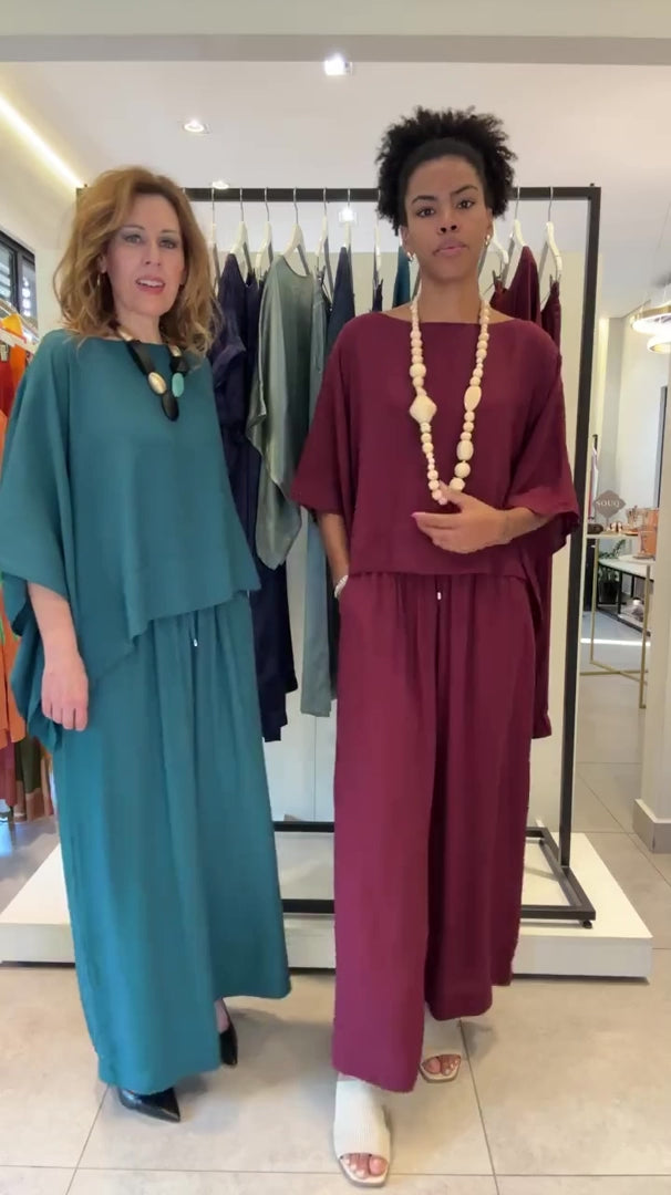 Kimono-Ensemble Viskose