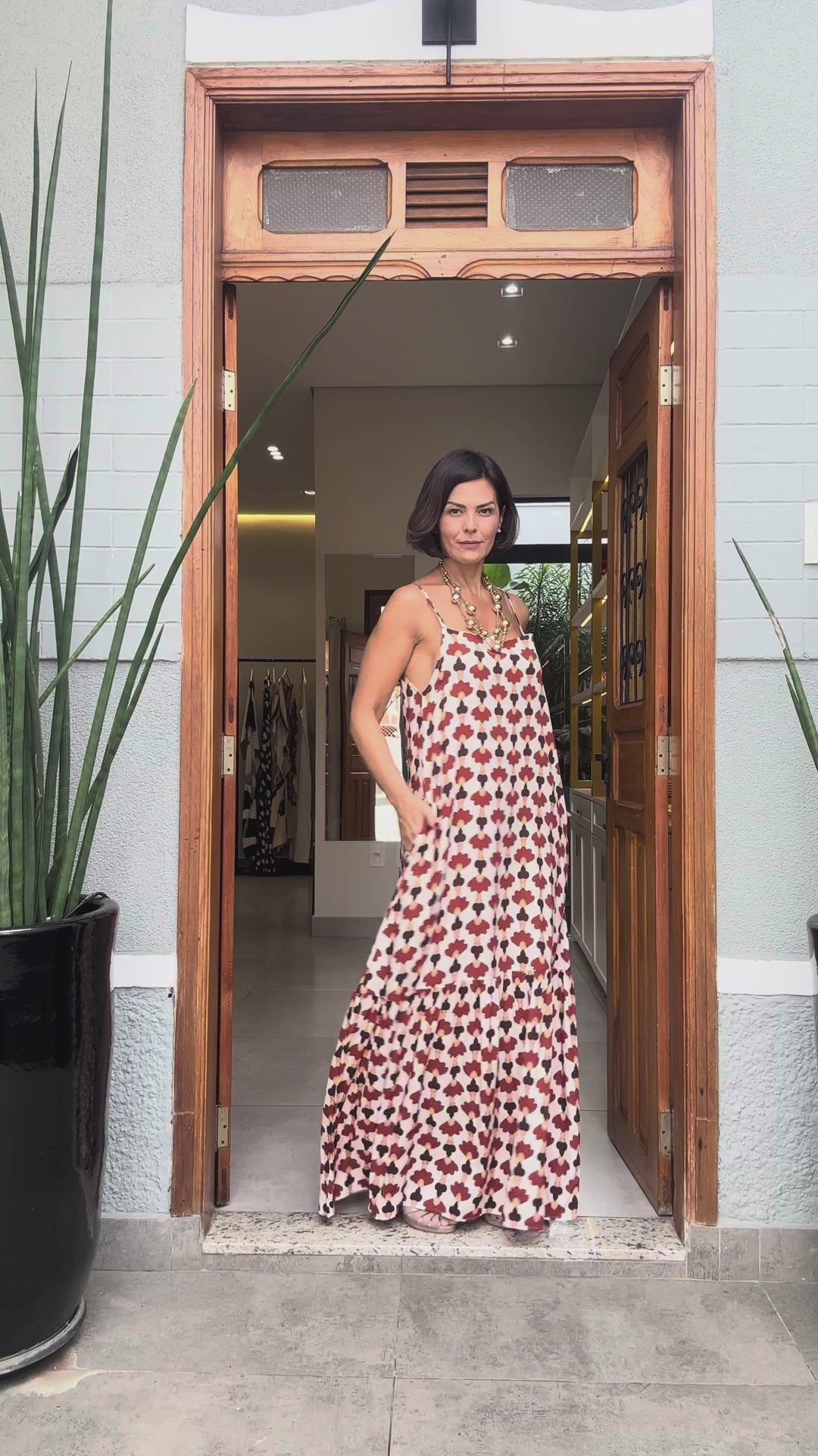 Kleid Nairobi Fransen