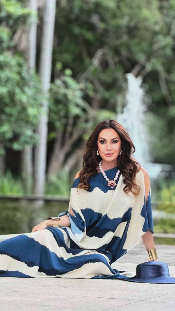 Kaftan-Kleid Santorini