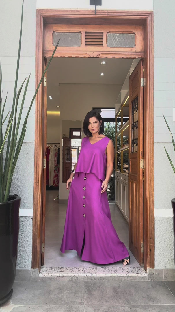 Ensemble Fernanda Fuchsia